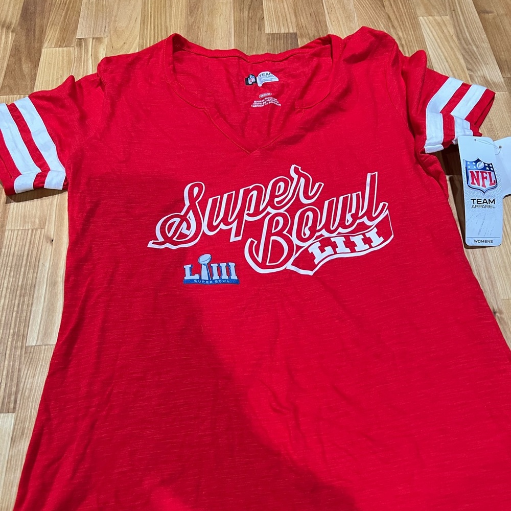 NFL team Apparel Super Bowl t shirt. New with tags